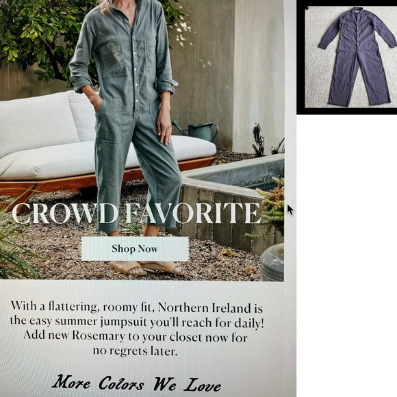 Frank & Eileen Pants - 🆕FRANK & EILEEN Northern Ireland Jumpsuit Playsuit